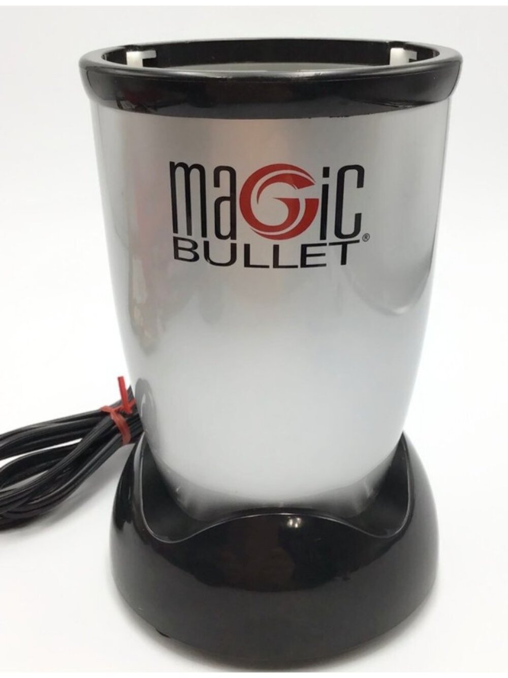 Magic Bullet Model MB1001 Blender Motor Replacement Base Only Silver Black - Picture 2 of 11